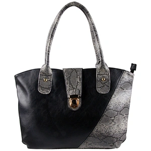 China Supplies Hot Sale Fashion Casual Business Travel Handbag Ladies Black Tote Bag