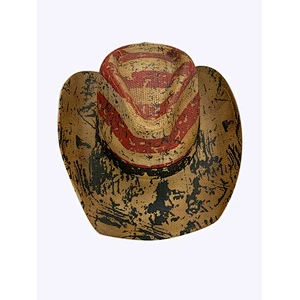 Custom Pattern Cowboy Straw Hat Classic Sunshade Straw Hat