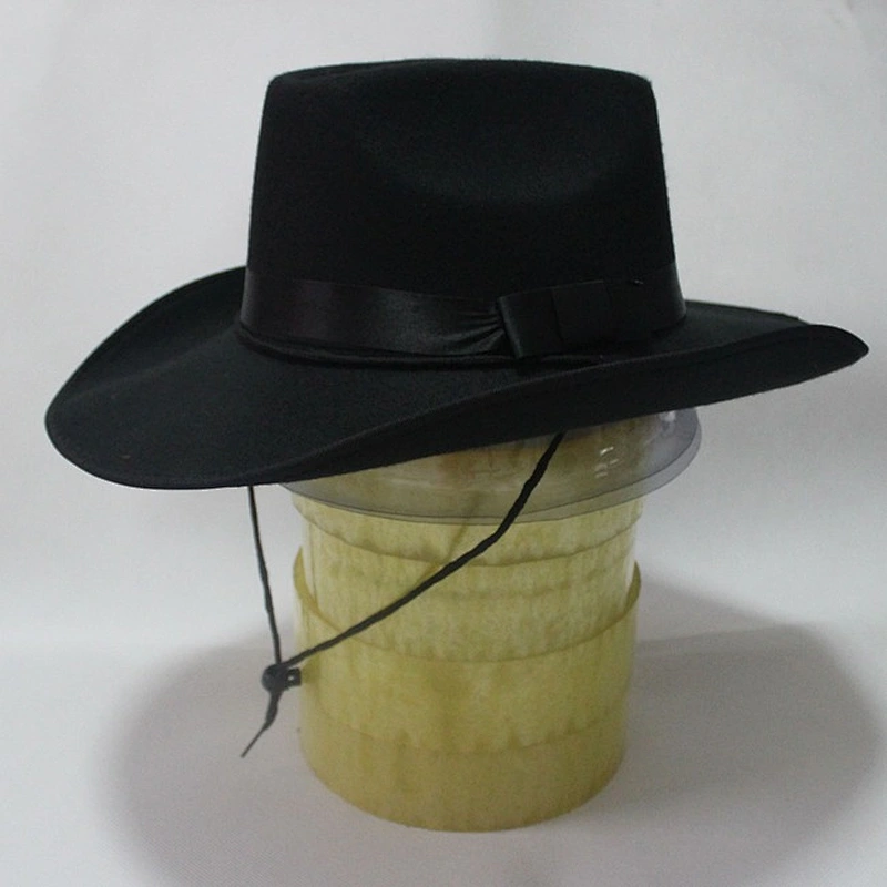 Custom Men Hats Wool Felt Cowboy Hat Wholesale Lemmy Cowboy Hat
