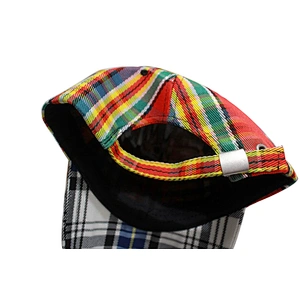 2019 New Style Wholesale Contrast Color Classic Plaid Baseball Cap
