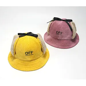 2019 Winter Hats Chenille Kid Child Toddler New Design Winter Ear Flap Hat