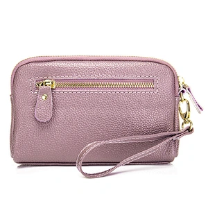 New Arrival Cow Leather Women Handbags Storage Bag Casual Clutch Wallet Bag For Women
