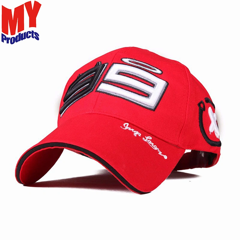 Fashion Good Quality Custom Printed Patch Embroidered Car Racing Hat Baseball Cap