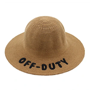 Beach Decorative Wide Brim Paper Sun Women Straw Hat