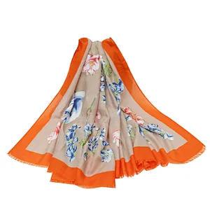 National style cotton and linen  scarf female beach towel Korean version of  versatile scarf