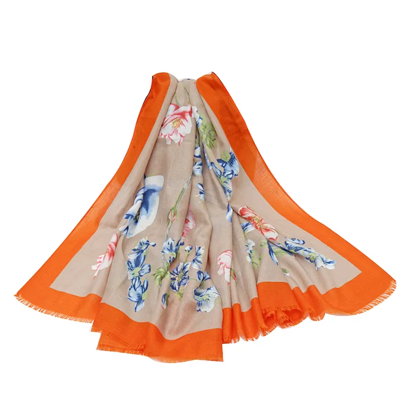 National style cotton and linen  scarf female beach towel Korean version of  versatile scarf