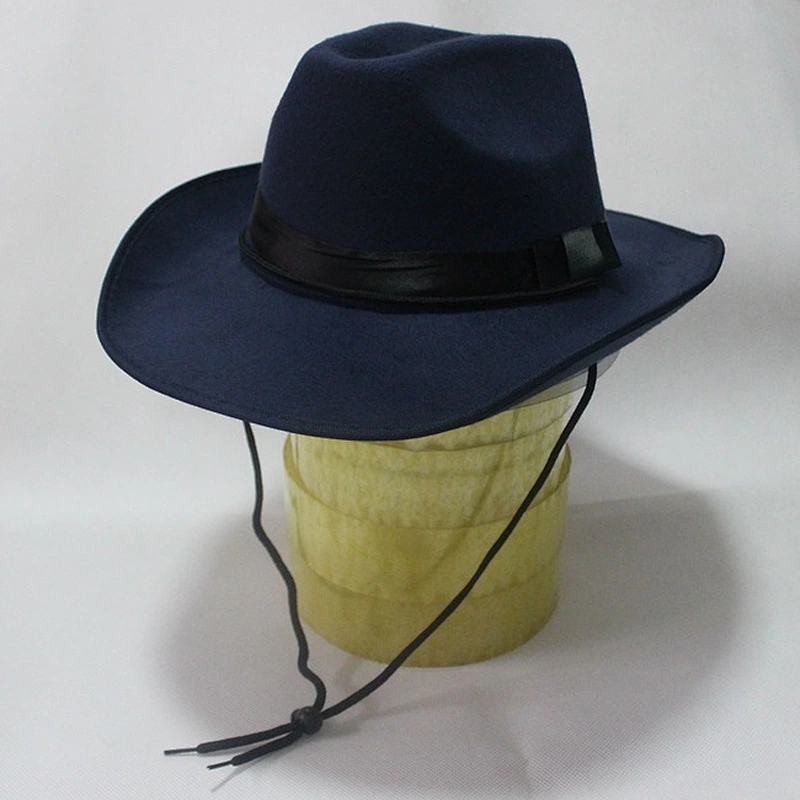 Custom Men Hats Wool Felt Cowboy Hat Wholesale Lemmy Cowboy Hat