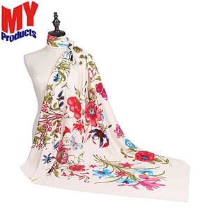 Knitted hijab dress wraps shawls fox fur shawl