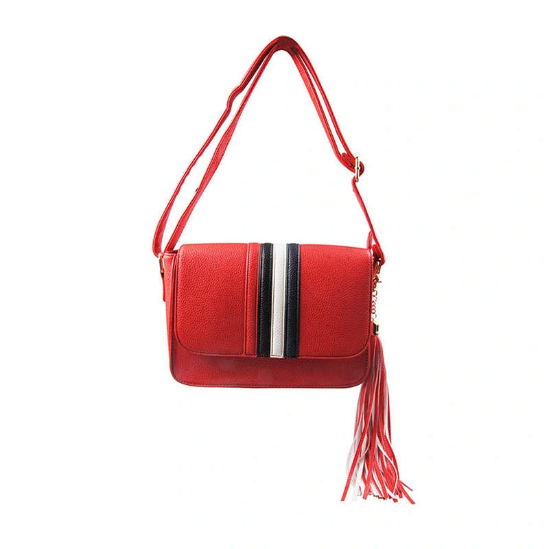 2019 New Spring Line Custom PU Leather Fashion Leather Handbags With Rosette