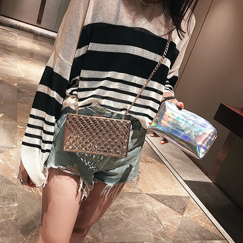 Latest Brand Design Luxury Hollow Genuine Leather Fashion Shoulder Bag