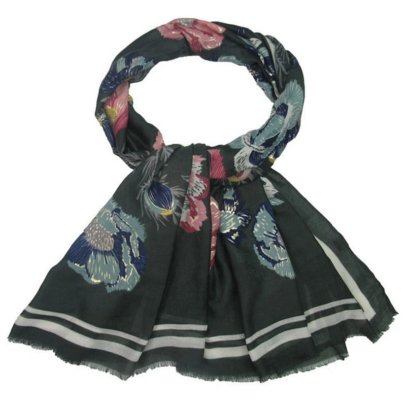 New fashion  Korean cotton scarf printed woman's scarf