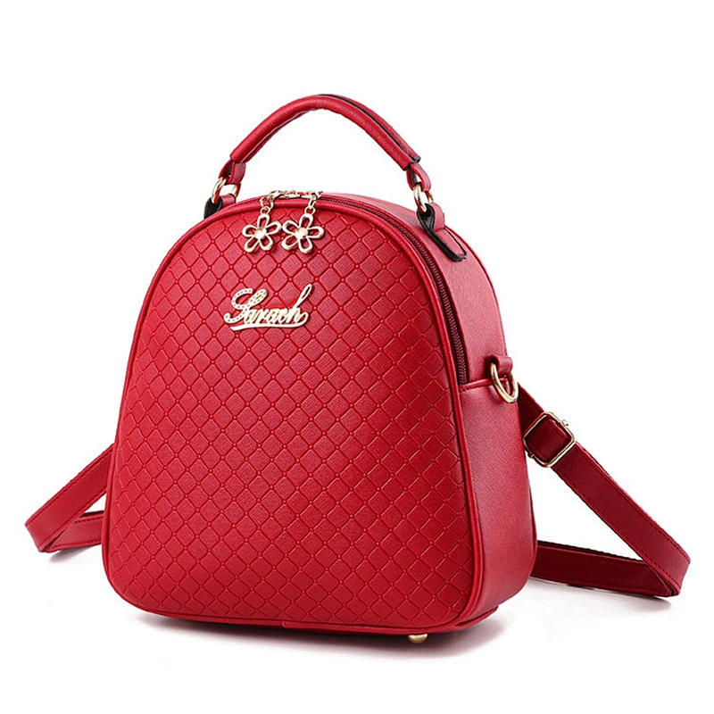 High quality handbags 2019 new simple Korean small women genuine leather backpack