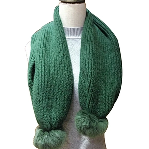 Korean version of winter student warm female fashion wool neck scarf