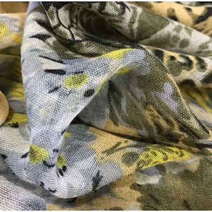Occident spring and autumn leopard  printed scarf travel sunscreen shawl scarf