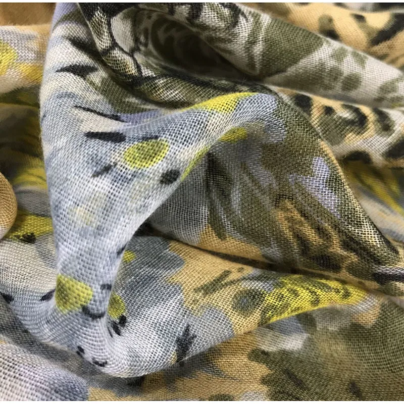 Occident spring and autumn leopard  printed scarf travel sunscreen shawl scarf