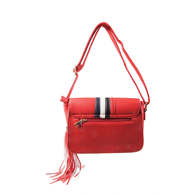 2019 New Spring Line Custom PU Leather Fashion Leather Handbags With Rosette