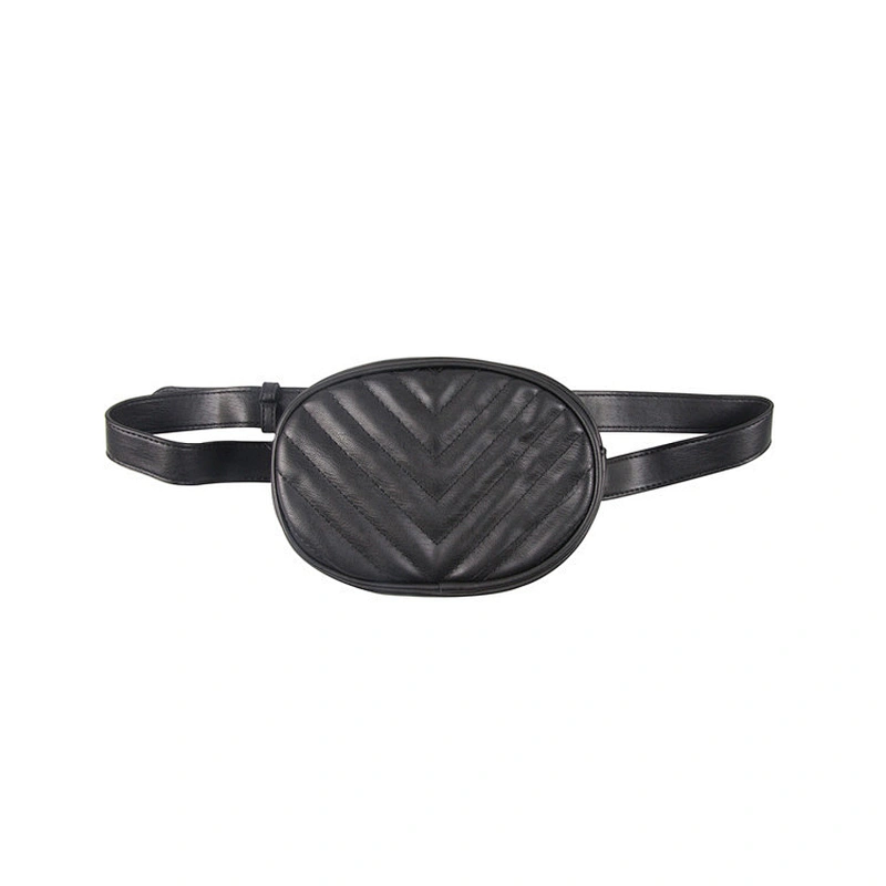 Wholesale Fashion Design Black Fanny Pack Light Waist Bag