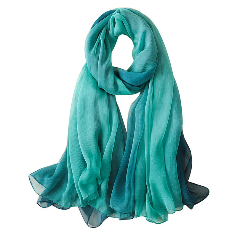 Wholesale China fashion spring scarves custom print silk scarf shawl