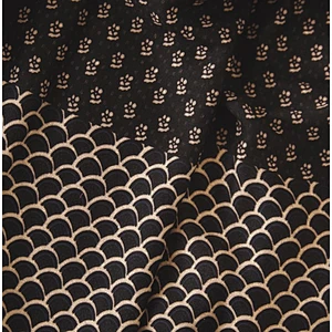 New style fashion black fish-scale printed  Korean version long scarf