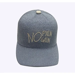 New Knitting Cap Charactristic Custom Letters Baseball Cap