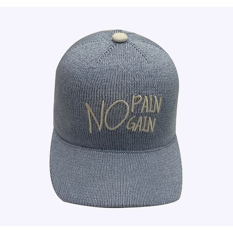 New Knitting Cap Charactristic Custom Letters Baseball Cap