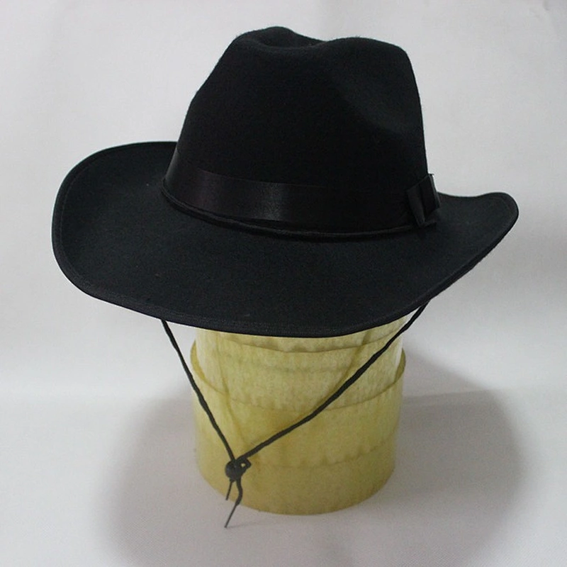 Custom Men Hats Wool Felt Cowboy Hat Wholesale Lemmy Cowboy Hat