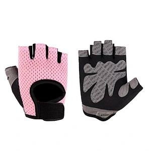 Non Slip Adult Outdoor Riding Sports Elastic Mesh Breathable Half Finger Gloves
