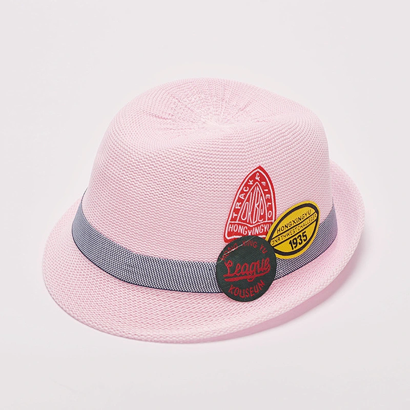 Fashion Baby Straw Hat Lovely Kids Summer Beach Sun Cap Children Cartoon Tree Casquette Girls And Boys Panama Hats