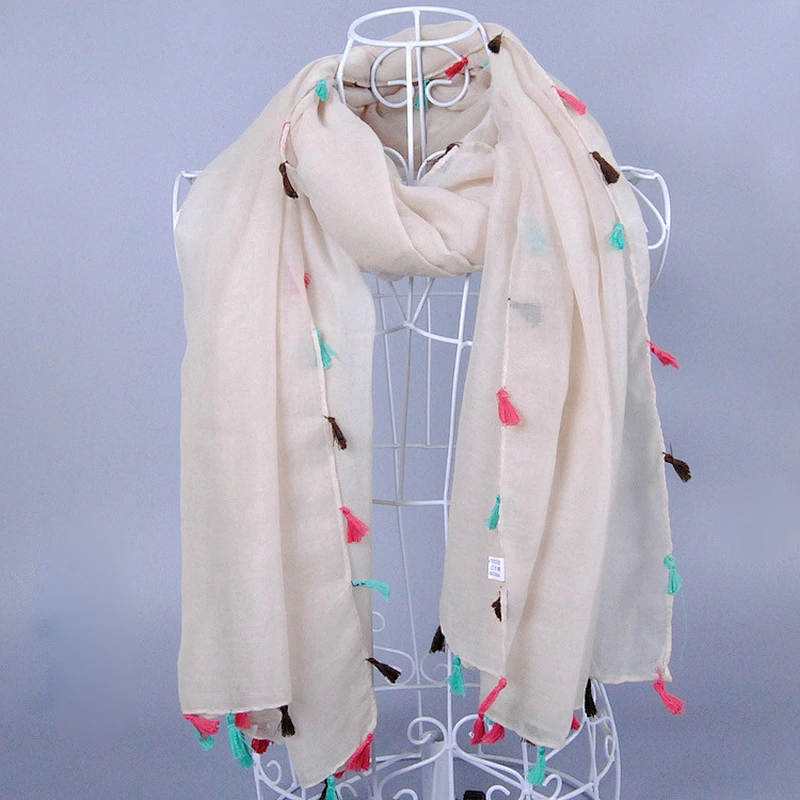 2018 Latest Women Fashion Chiffon Scarf Ladies Silk Scarf