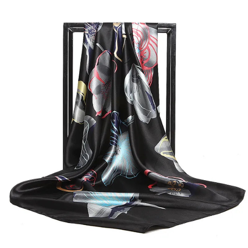 Scarf Cotton Printed Hijab Chiffon Scarves Shawls