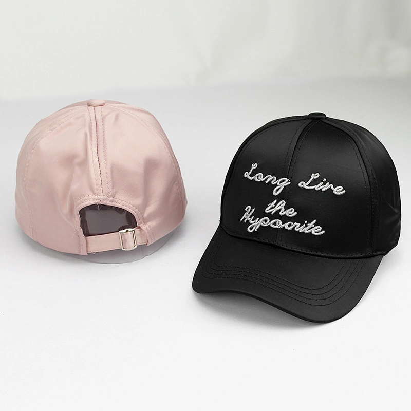 6 panel unstructured embroidery, ripped caps, plain custom distressed dad hat