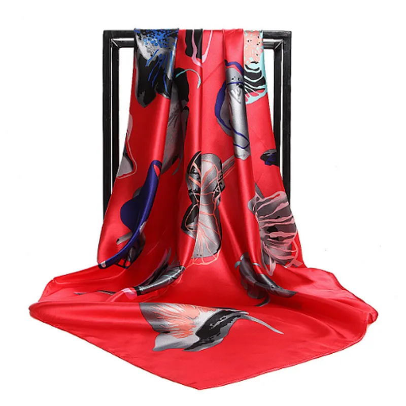 Scarf Cotton Printed Hijab Chiffon Scarves Shawls