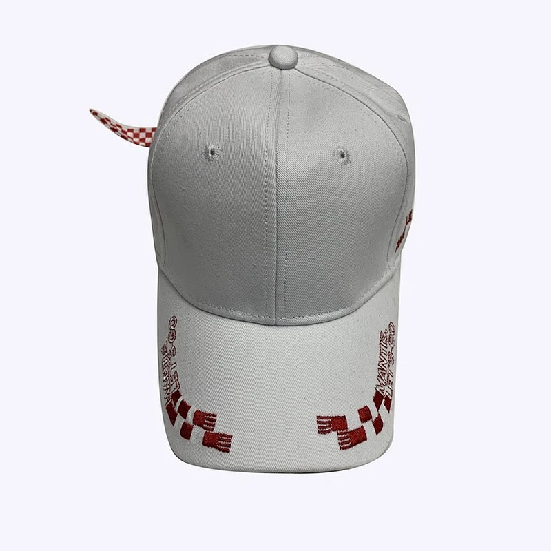 New Styler Embroidery Characteristic Grid Baseball Cap