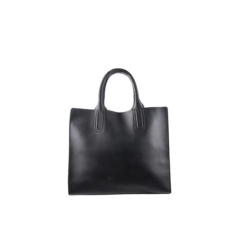 Large Black Tote Bag Women Handbag PU Leather Shoulder Bags