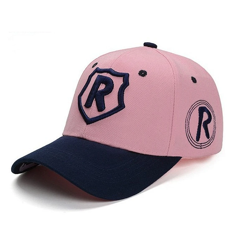 New Design Color Cap Embroidery Letters Cap Cotton Golf Sport Cap