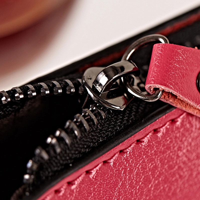 New stylish women metal chain strap sling bag pu leather ladies messenger bag