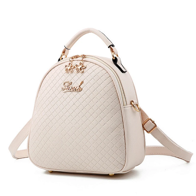 High quality handbags 2019 new simple Korean small women genuine leather backpack