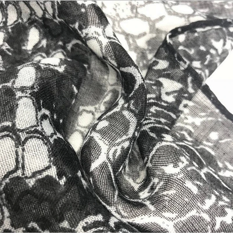 New design fashion splice printing multi-element sunscreen shawl scarf