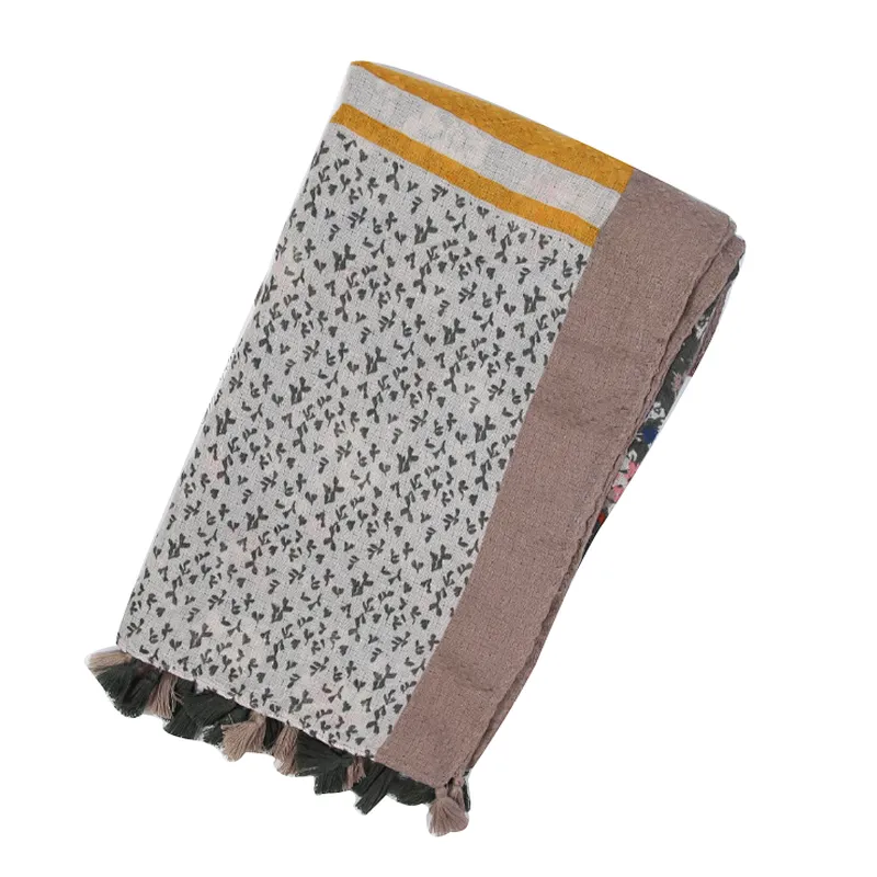Fashion spot and stripes shawl  scarf for women