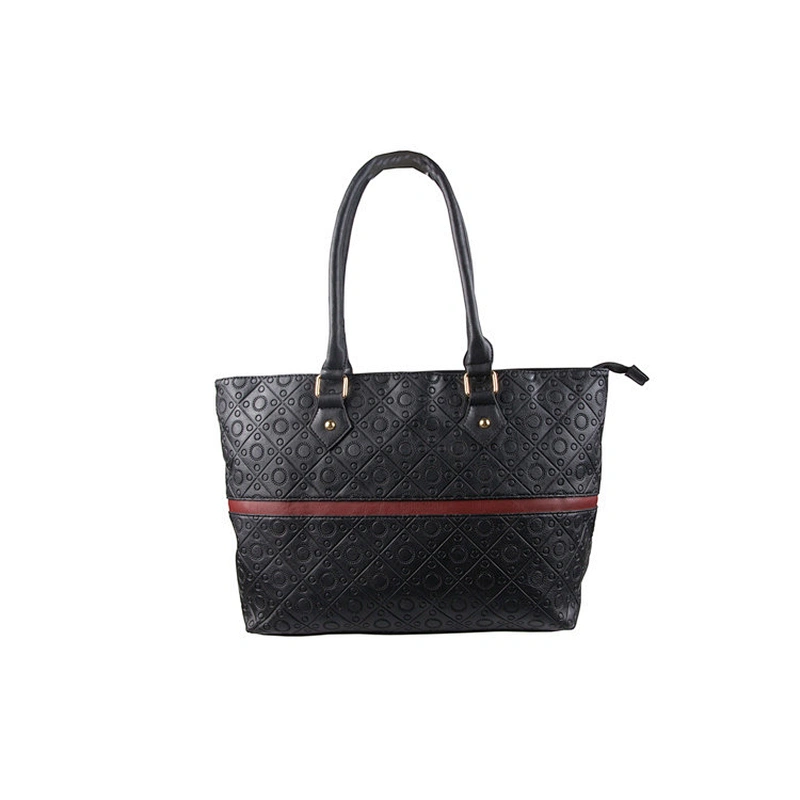 2019 New PU Leather Tote Bag Ladies Large Capacity Fashion Women Black Handbag