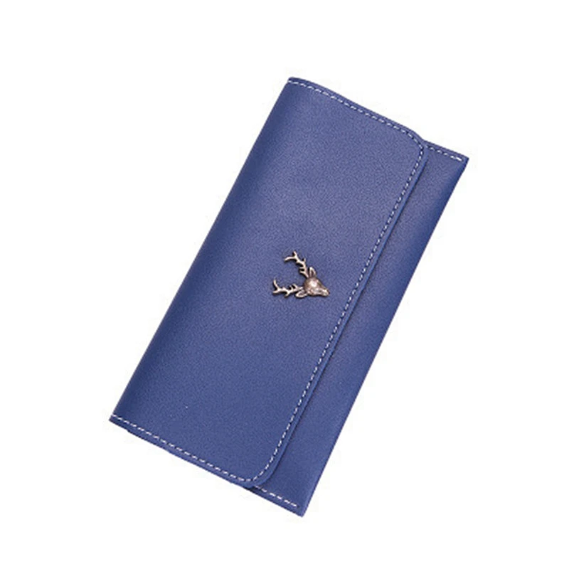 Promotional Waterproof Long Card Wallet PU Leather Girls Tote Wallet