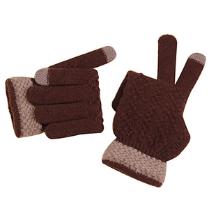 Men Anti Slip Touchscreen Magic Knit Gloves Driving Cycling Winter Gloves