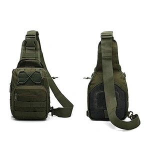 Fashion multi-function outdoor military woodland crossbody bags camouflage canvas backpack