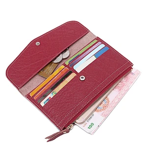 Latest Design Woman Wallet China Supplier Ladies Clutch Purse