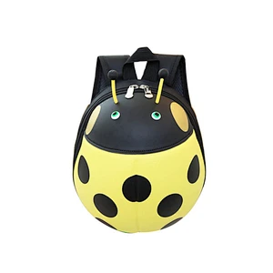 2019 New Fashion Ladybug Children Backpack Kids Toddler Hard Shell School Backpack