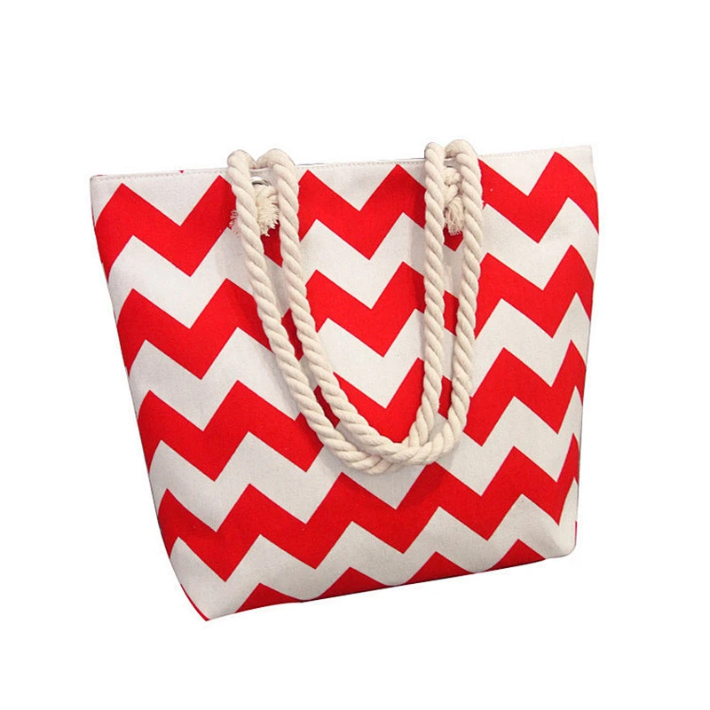 Wholesale Custom Ethnic Style Shoulder Handbag Multi Color Printed Canvas Tote Bag