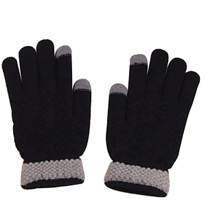 Men Anti Slip Touchscreen Magic Knit Gloves Driving Cycling Winter Gloves