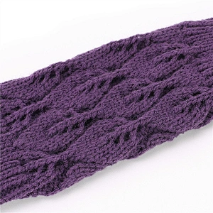 Fashion Warm Arm Sleeve Winter Knitted Gloves Crochet Pattern Fingerless Gloves