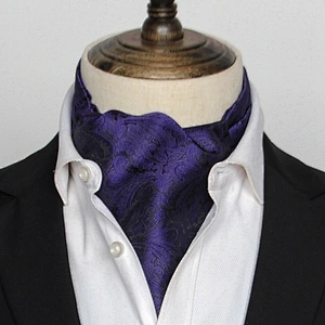 British Vintage Suit Scarf Shirt Neckline fashion mens business scarf