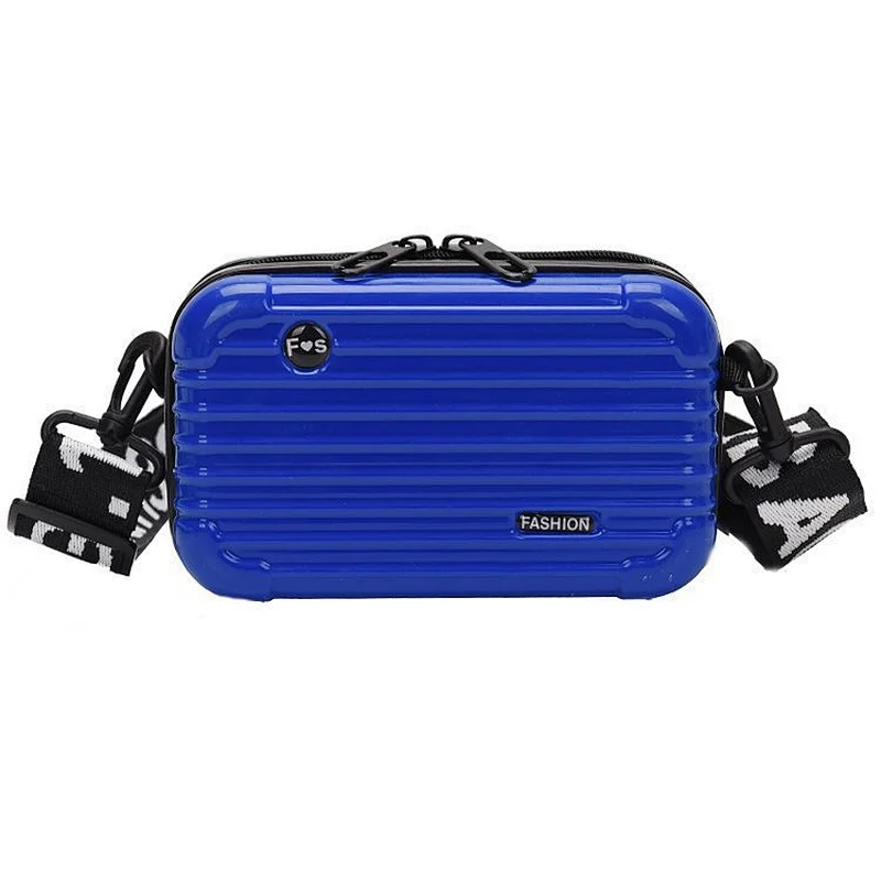 Mini Suitcase Box Package Mobile Phone Clutch Wallet Shoulder Crossbody Bags